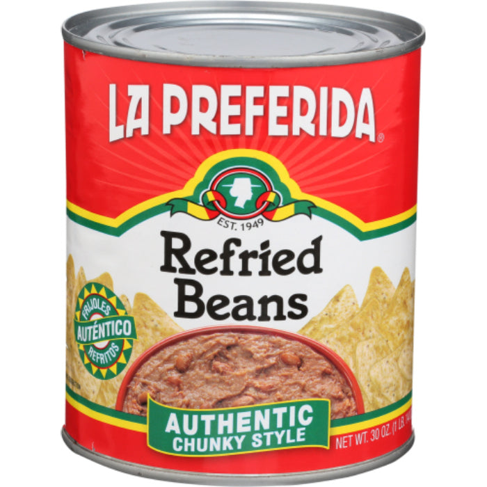 La Preferida - Refried Beans Authentic, 30 Oz