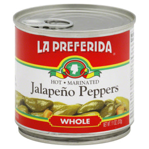 La Preferida - Whole Jalapeno Pepper, 11 Oz - Pack of 12