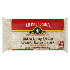 La Preferida - Long Grain Rice, 16 Oz - Pack of 24