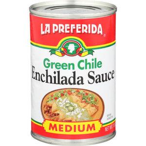 La Preferida - Green Chili Enchilada Sauce, 10 Oz - Pack of 12