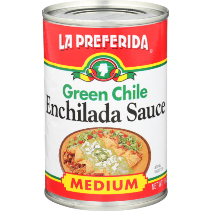 La Preferida - Green Chili Enchilada Sauce, 10 Oz