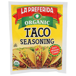 La Preferida - Taco Seasoning, 1 Oz - Pack of 12