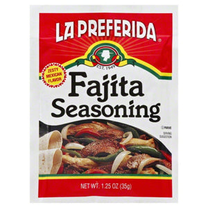 La Preferida - Fajita Seasoning, 1.25 Oz - Pack of 24