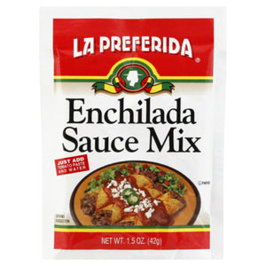 La Preferida - Enchilada Sauce Seasoning Mix, 1.5 Oz - Pack of 24