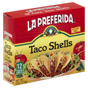 La Preferida - Taco Shells 12 Pieces - Pack of 12