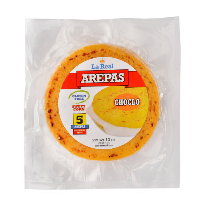 La Real - Arepas Choclo Sweet Corn, 10 Oz