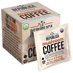 La Republica - Mushroom Coffee Focus & Energy, 0.48oz | Pack of 6