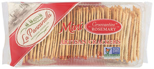 La Panzanella - Croccantini Rosemary Mini, 6 Oz - Pack of 12