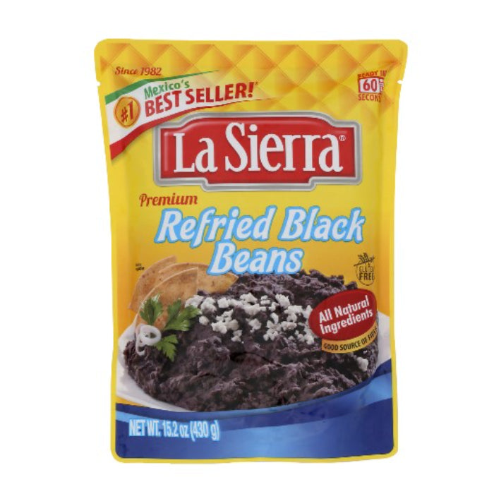 La Sierra - Black Beans Pouch, 15.2 Oz