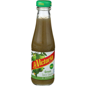 La Victoria - Medium Green Taco Sauce, 8 Oz - Pack of 6