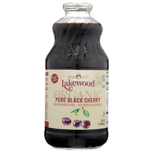 Lakewood - Organic Pure Black Cherry Juice, 32 fl Oz - Pack Of 6