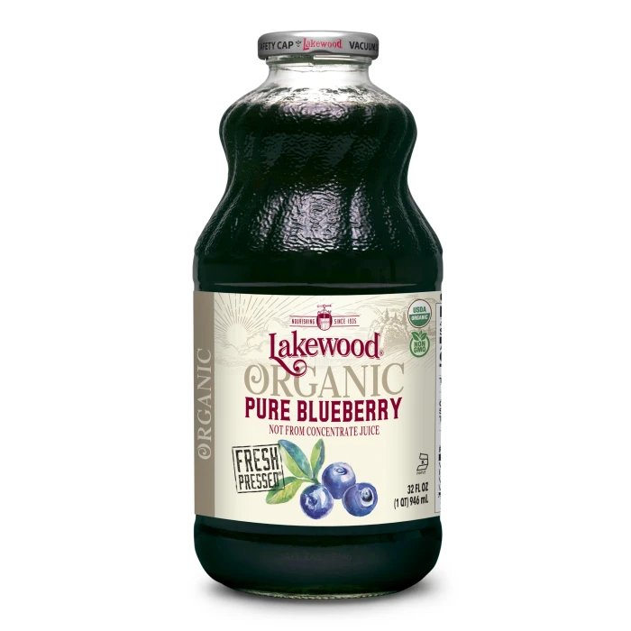 Lakewood - Organic Pure Blueberry Juice, 32 fl Oz
