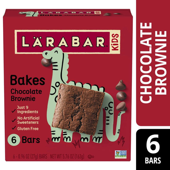 Larabar - Kid Chocolate Brownie Bars 6 Ct, 5.76 Oz