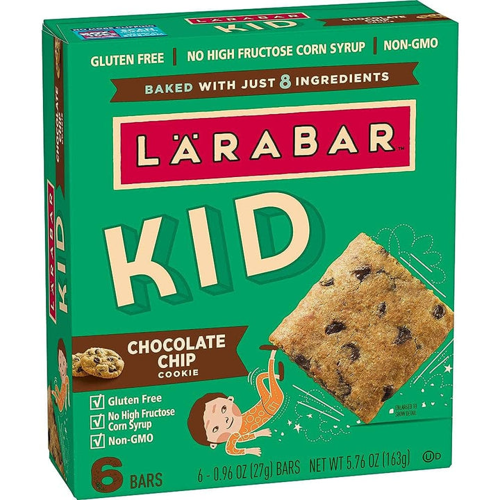 Larabar - Kids Chocolate Chip Cookie Bar, 5.76 Oz