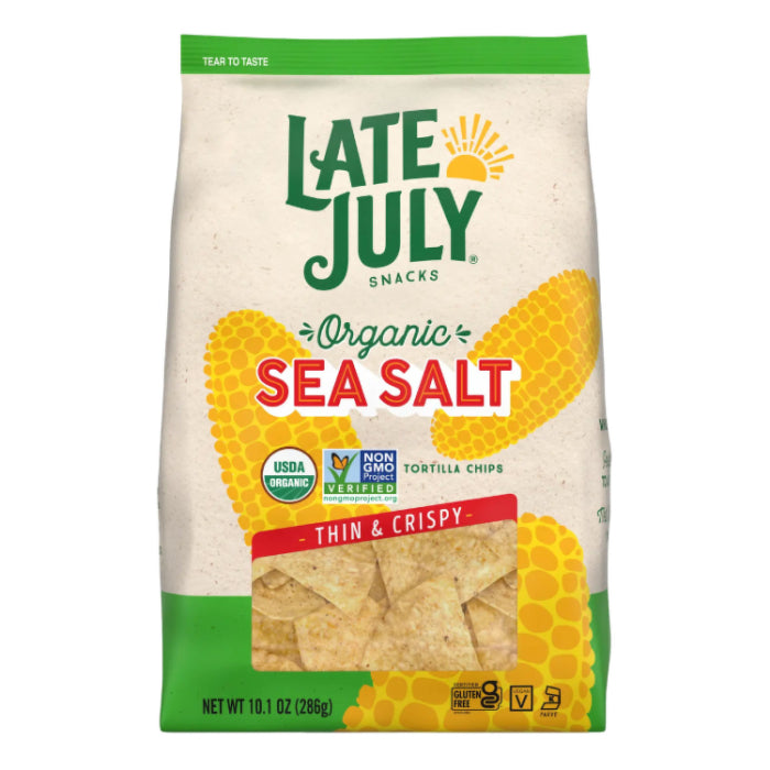 Late July - Restaurant Style Sea Salt Tortilla Chips, 10.1 Oz