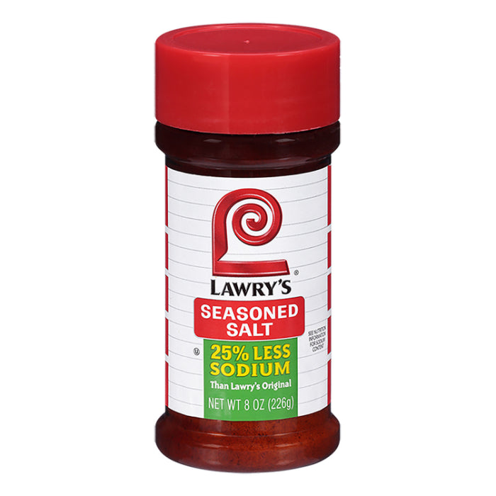 Lawry’s - Less Sodium Seasoned Salt, 8 Oz