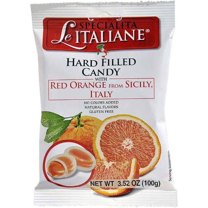 Le Specialità Italiane - Red Orange Candy, 3.52 Oz