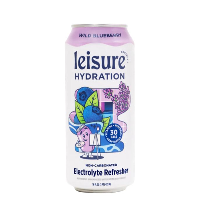 Leisure Project - Enhanced Hydration Drink Wild Blueberry, 16fl