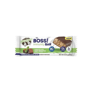 Lenny & Larry's - Boss Bar Chocolate Mint Brownie, 2.05 Oz - Pack of 12