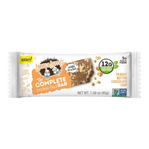 Lenny & Larry's - Cookie-fied Bar Peanut Butter Chocolate Chip, 1.59 Oz - Pack of 9