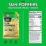 Lesser Evil - Sun Poppers Sour Cream & Onion, 4oz  Pack of 9 - back