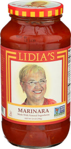 Lidia's - Pasta Sauce Marinara, 25 Oz - Pack of 6