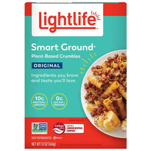 Lightlife - Meat Ground, 12oz | Pack of 8