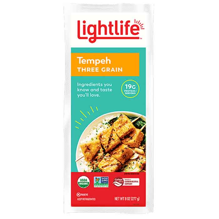 Lightlife - Tempeh, 8.8oz | Multiple Options | Pack of 12