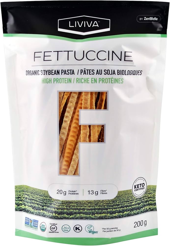 Liviva - Soybean Pasta Fettuccine, 7.05 Oz