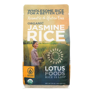 Lotus Foods - Organic White Jasmine Rice, 30 Oz