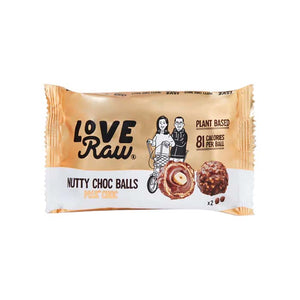 LoveRaw - Milk® Choc Nutty Choc Balls, 28g