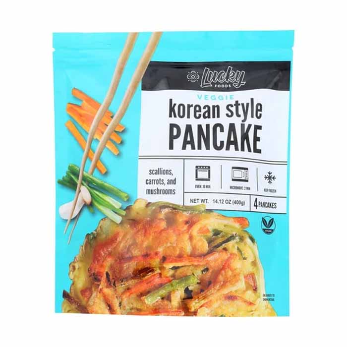 Lucky - Veggie Korean Pancake, 14.12oz  Pack of 8
