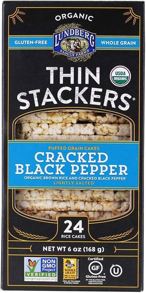 Lundberg - Organic Thin Cracked Black Pepper, 6 Oz