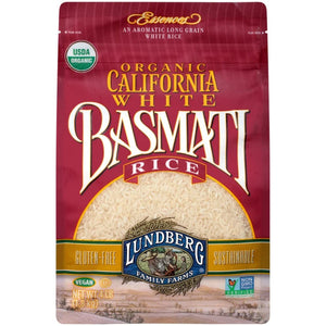 Lundberg - Organic California White Basmati Rice, 4 Lbs