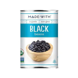 Made With - Organic Black Beans, 15 Oz - Pack of 12