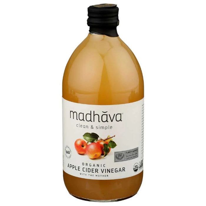 MADHAVA - VINEGAR APPLE CIDER OG 16.9 OZ - Pack of 6