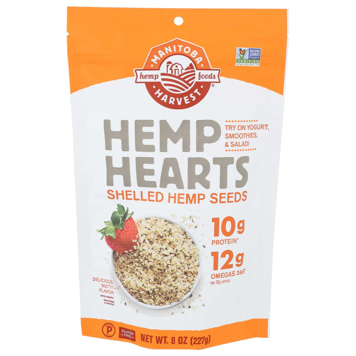 MANITOBA HARVEST - HEMP SEED SHELLED 8 OZ - Pack of 1