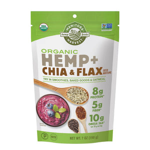 Manitoba Harvest Seeds Hemp Chia Flax Org 7 Oz - Pack Of 1