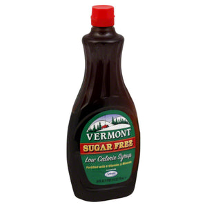 Maple Grove - Syrup, Sugar-Free Vermont Pancake, 24 Oz - Pack of 6