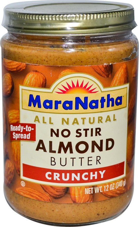 Maranatha - Almond Butter No-Stir Crunchy, 12 Oz - Pack of 6