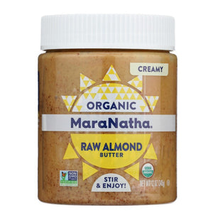 Maranatha - Almond Butter Raw Organic, 12 Oz - Pack of 6