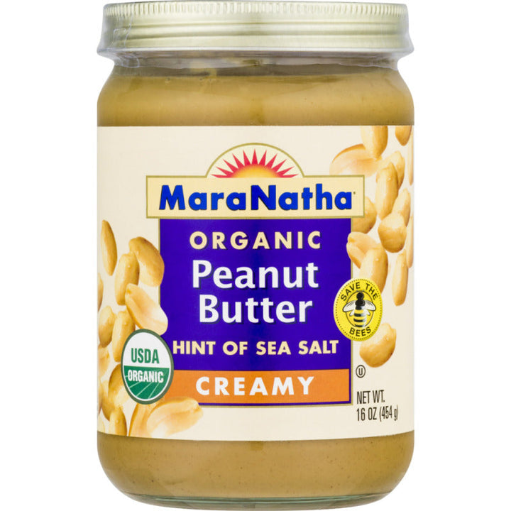 Maranatha - Peanut Butter Creamy Salted Organic, 16 Oz - Pack of 6