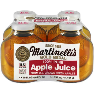 Martinelli's - Juice Apple 4 Pack, 40 Fl Oz - Pack of 6