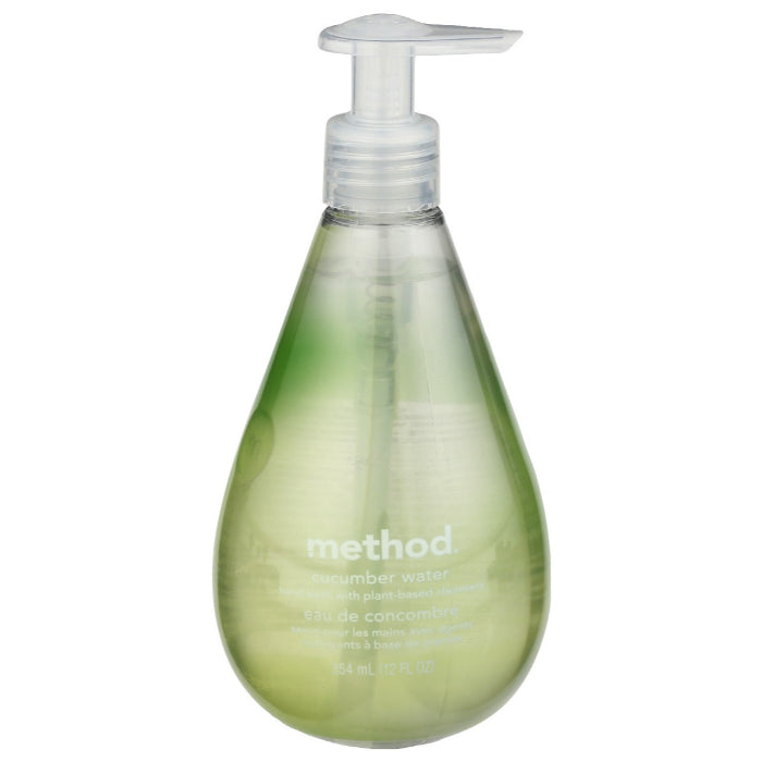 Method - Hand Wash Gel, Cucumber Water, 12 oz - Pack of 1