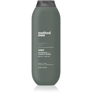 Method - 2-in-1 Shampoo for Men, Juniper, 14 oz - Pack of 1