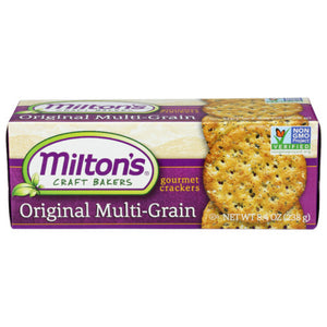 Milton's - Cracker Gourmet Multigrain Original, 8.4 Oz - Pack of 8