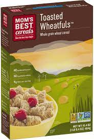 Moms Best Cereal Toasted Wheatfuls 23 Oz - Pack of 12