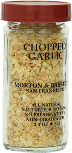 Morton & Bassett Garlic Chopped 2.3 Oz - Pack Of 3