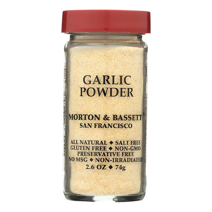 Morton & Bassett Garlic Powder 2.6 Oz - Pack Of 3