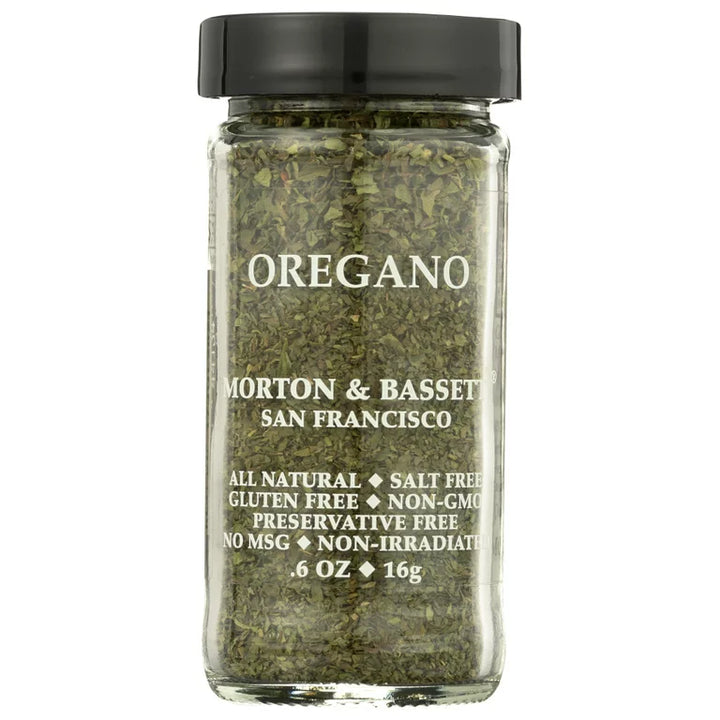 Morton & Bassett - Oregano Organic, 0.6 Oz - Pack of 3